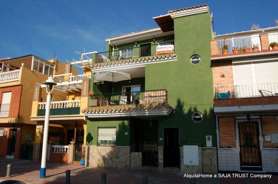 Beachfront Holiday Apartment at El PaloMalaga Beach (4 pers.)